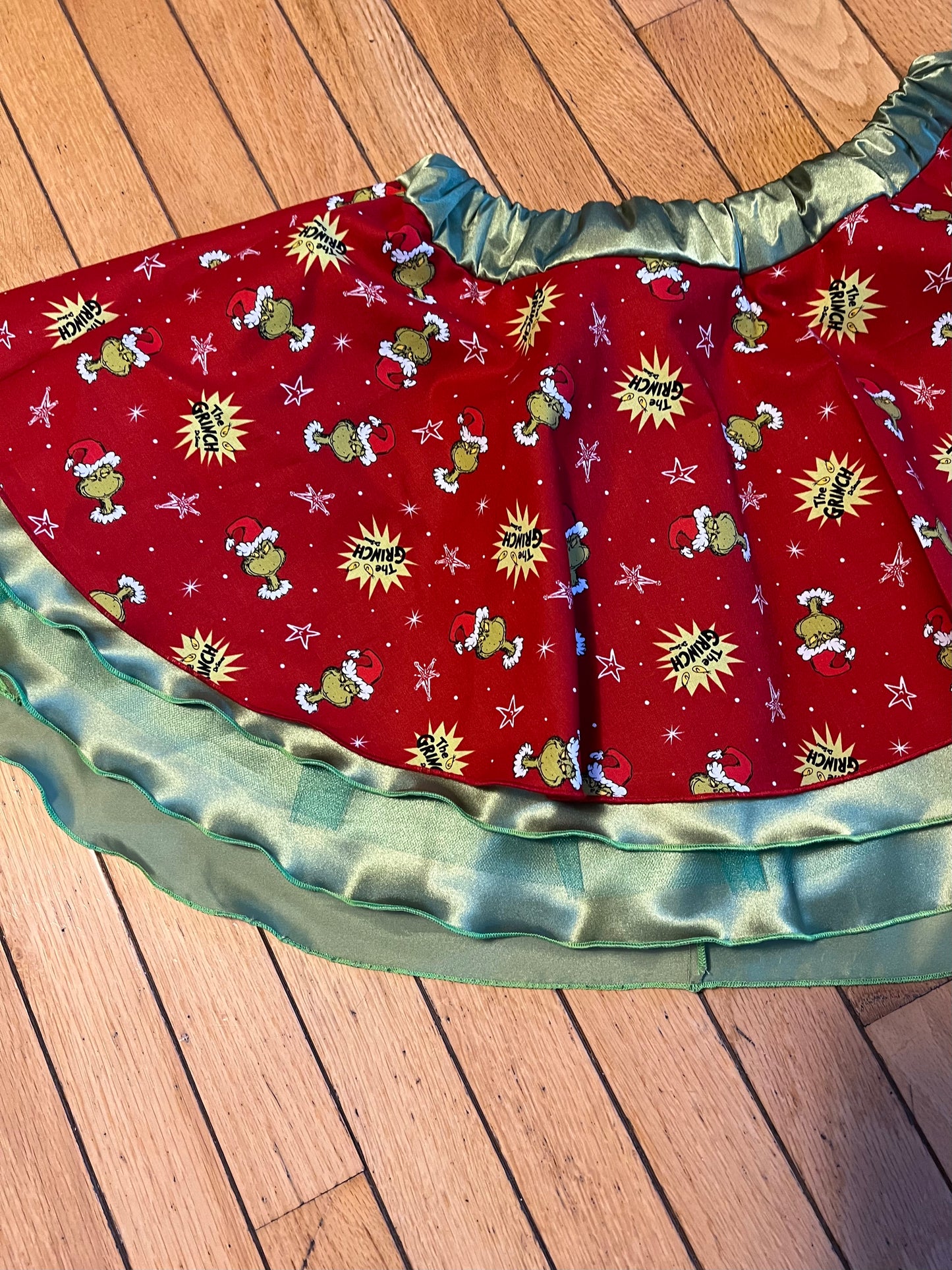 Grinchy Mood Skirt