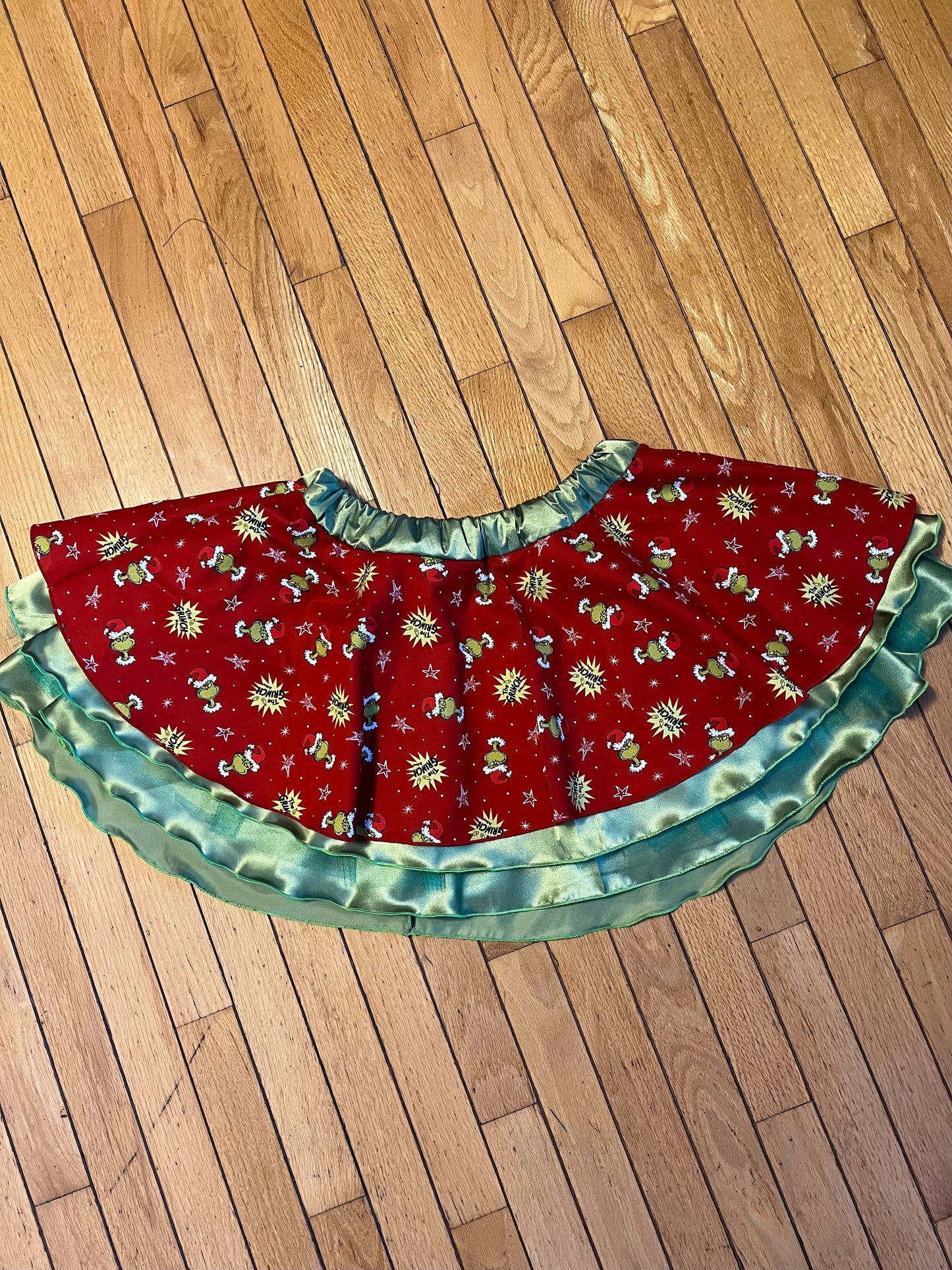 Grinchy Mood Skirt