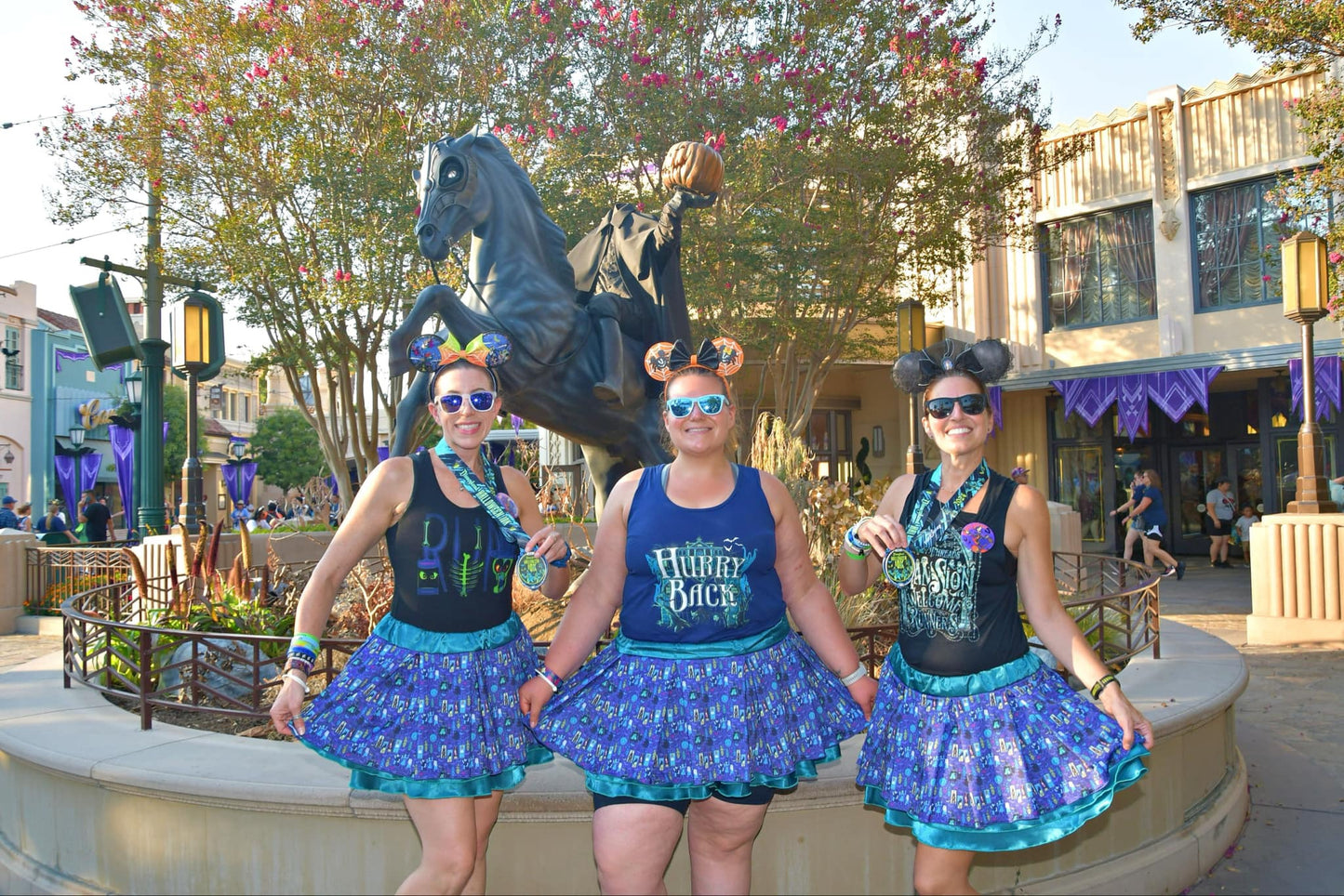 I Like My Mansions Haunted Skirt