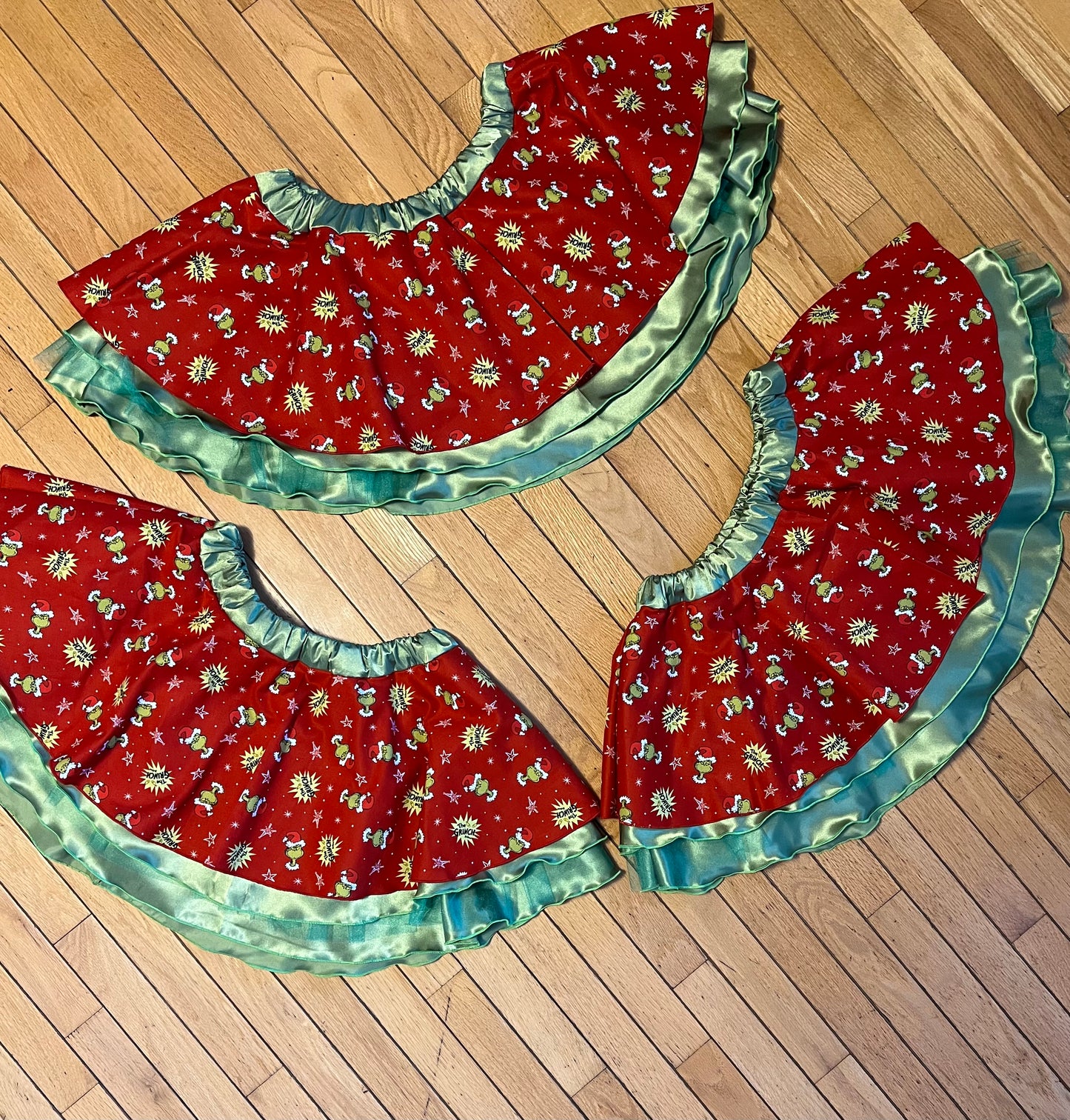 Grinchy Mood Skirt