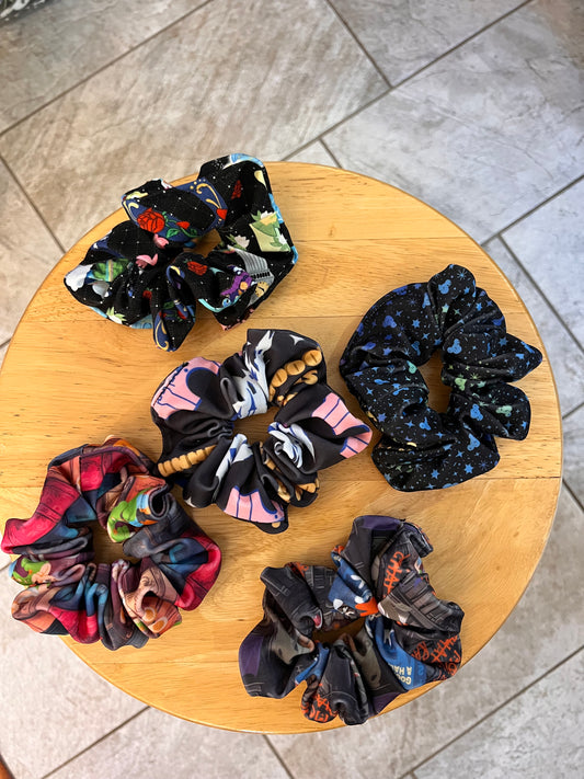 Hair scrunchies