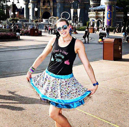 Running to Disneyland Skirt