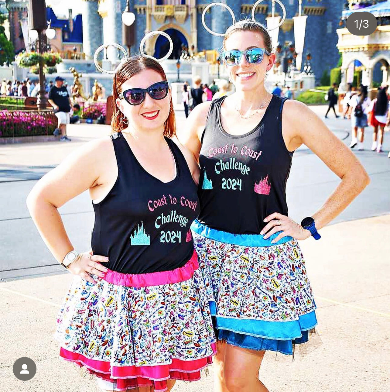 Running to Disneyland Skirt