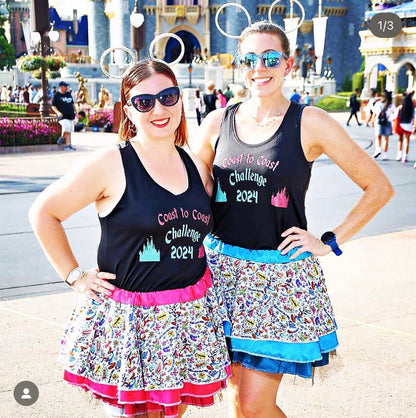 Running to Disneyland Skirt