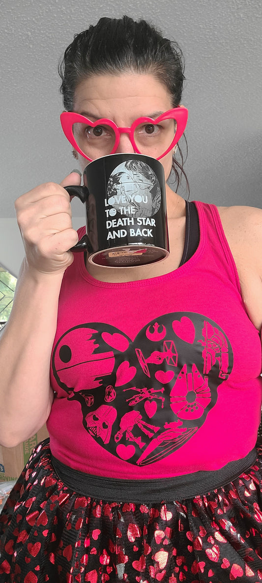 Love in a Galaxy Far Away Tank