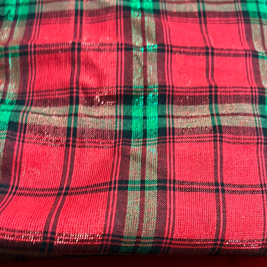 Christmas Plaid Skirt